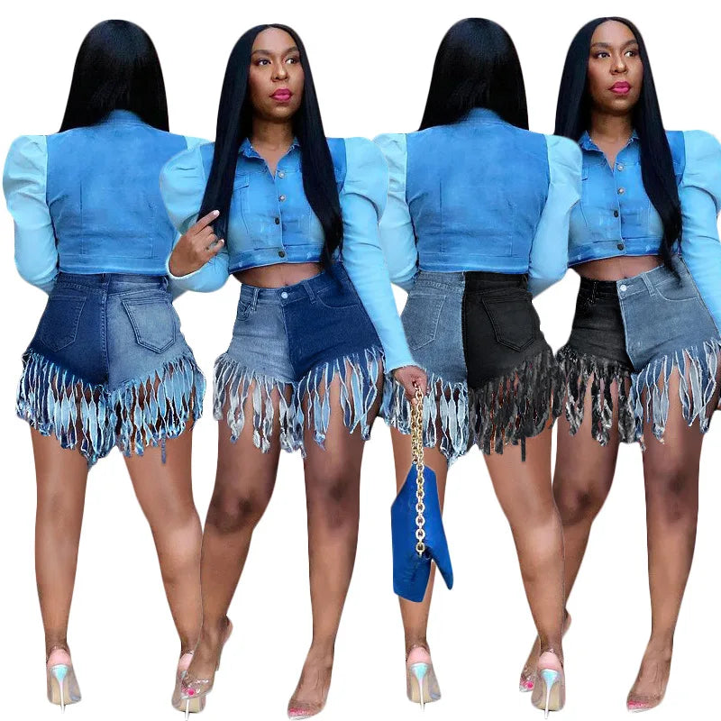 Shorts Vaqueros Rotos Talla Grande — Denim Verano Mujer 2026