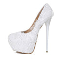 Tacones Princess 16cm con Plataforma | Stiletto Sexy | Estilo Coreano 2024