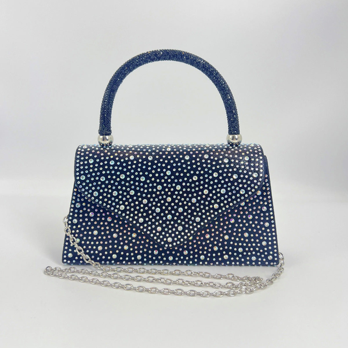 Bolso Cuadrado Retro de Noche con Cadena - Bandolera Crossbody Mujer 2025