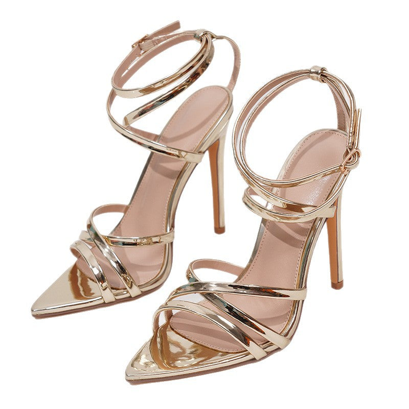 Sandalias Stiletto Sexy Tallas Grandes | Tacón Alto Mujer | Tallas 35 a 43