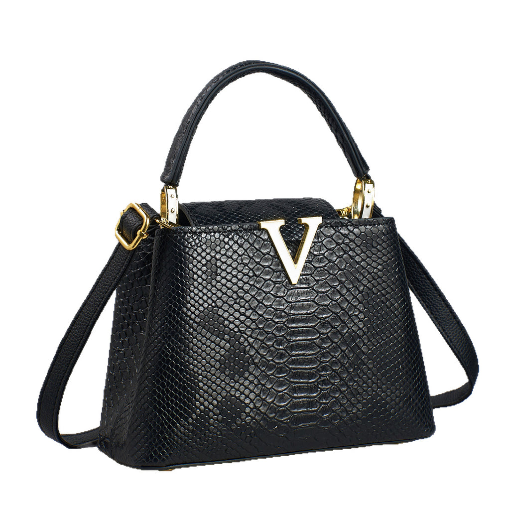 Bolso Lujo Ligero Gran Capacidad - Bandolera Hombro Estampado Serpiente 2025