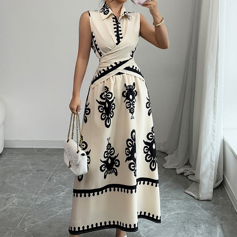 Conjunto de Verano: Camisa Sin Mangas y Falda con Tirantes