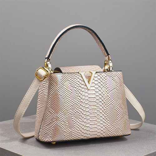 Bolso Lujo Ligero Gran Capacidad - Bandolera Hombro Estampado Serpiente 2025