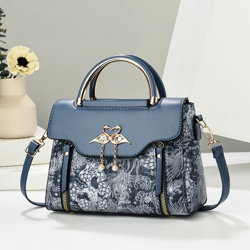 Bolso Cuadrado Pequeño Hada Retro - Bandolera Hombro Elegante Mujer 2025